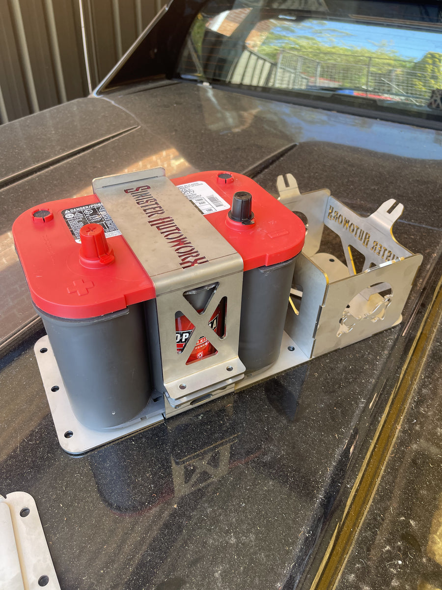 SINISTER AUTOWORX D34 BATTERY + ASTRA PUMP COMBO TRAY – Sinister Autoworx