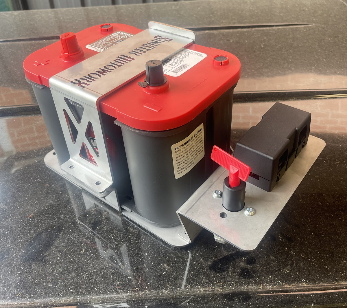 SINISTER AUTOWORX BATTERY TRAY ISOLATOR / FUSE COMBO MOUNT – Sinister ...