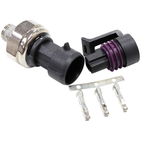 Aeroflow/Bosch Pressure Sensor (Transducer) 150psi (10 Bar) for Oil, Fuel or Boost