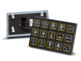 Haltech NEXUS CAN Keypad 15 button (3x5)