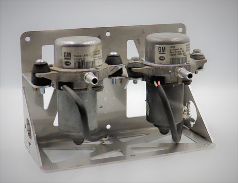 Sinister Autoworx Twin Vacuum Pump Mount